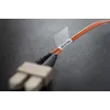 DYMO XTL Etichette per marcatura fili/cavi laminate | 21 mm x 39 mm | nero su bianco