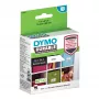 DYMO Etichette originali LabelWriter Durable | 25 mm x 54 mm | bianco poli | 160 etichette autoadesive | alte prestazioni | per etichettatrici LabelWriter