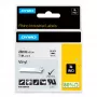 DYMO Etichette in vinile industriali Rhino | 24 mm x 5,5 m | stampa nera su bianco | autoadesive | per etichettatrici LabelManager e Rhino