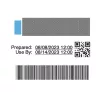 DYMO Etichette autentiche LabelWriter per rotazione scorte per il settore alimentare | 54 mm x 70 mm | 400 etichette autoadesive con codice colore | per etichettatrici LabelWriter