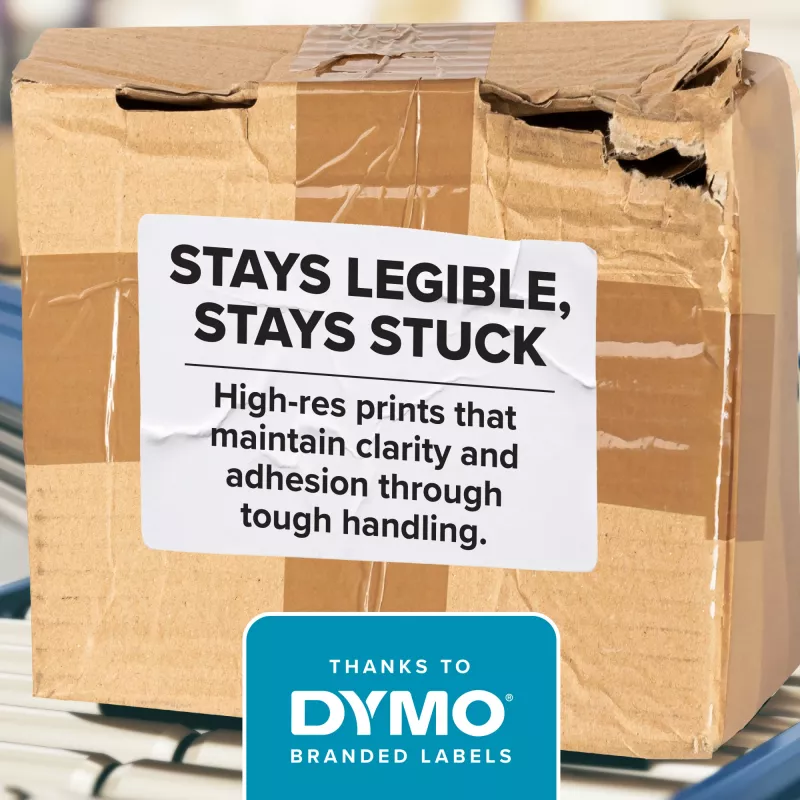 DYMO Etichette autentiche LW 2-Up per prezzi | 10 mm x 19 mm | etichette per etichettatrici LabelWriter | 1 rotolo con 1500 etichette adesive per prezzi