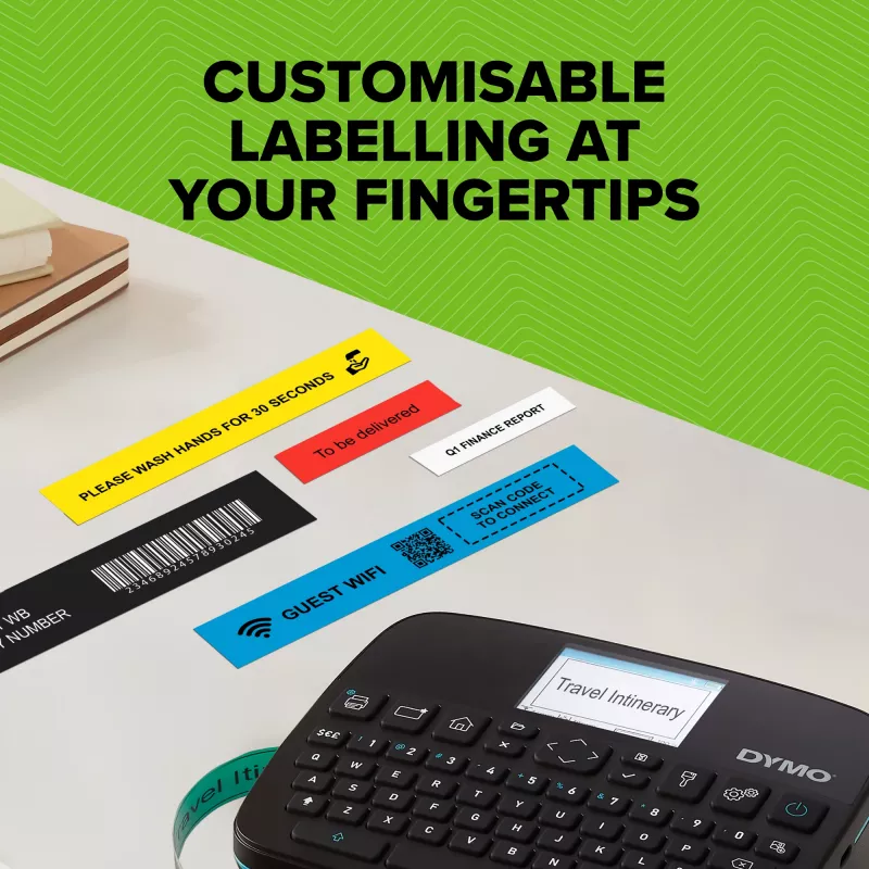 DYMO LabelManager Executive 640 CB etichettatrice portatile | Etichettatrice compatta con tastiera QWERTY | Connettività Bluetooth e USB | Compatibile con etichette D1 standard e resistenti
