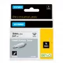 DYMO Rhino tubi etichetta termorestringenti industriali per cavi | 19 mm x 1,5 m | Stampa nera su bianco | Autoadesivi | per etichettatrici Rhino