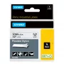 DYMO Rhino etichette industriali in nylon flessibile | 12 mm x 3,5 m | Stampa nera su bianco | Autoadesive | per etichettatrici Rhino e LabelManager