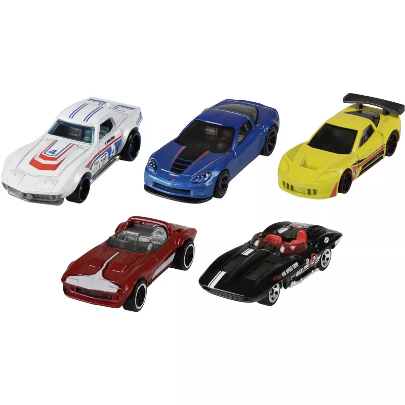 Hot Wheels confezione da 5 assortimento, set veicoli, 3 anno/i, colori assortiti