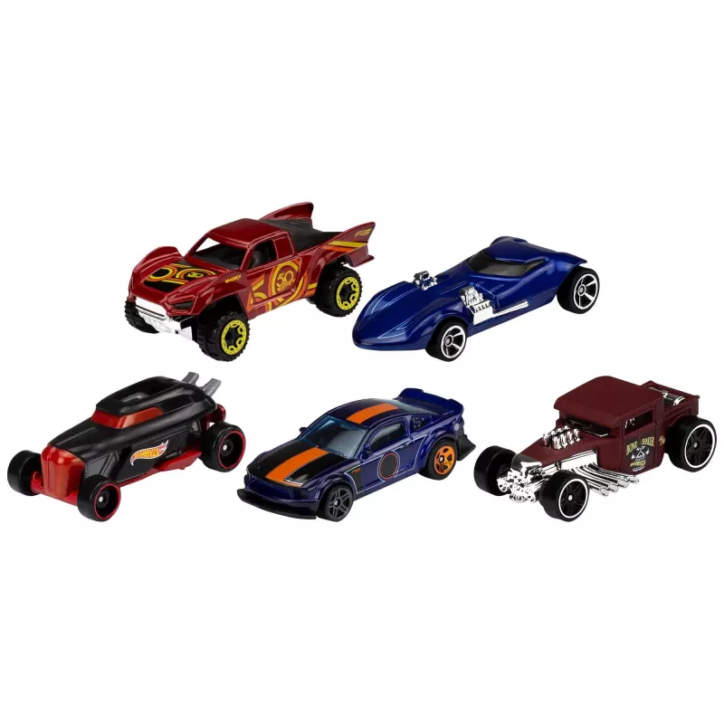 Hot Wheels confezione da 5 assortimento, set veicoli, 3 anno/i, colori assortiti