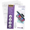 Fellowes ImageLast A4 80 micron pellicole per laminazione – confezione da 25, lucide, trasparenti, A4, 0,08 mm, 210 mm, 1 mm