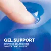 Fellowes Mouse Mat Wrist Support - tappetino mouse Crystals Gel con base antiscivolo in gomma - tappetino mouse ergonomico per computer, laptop, home office – compatibile con mouse laser e ottici – blu