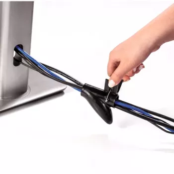 Fellowes CableZip - nero, guaina per cavi, scrivania, nero