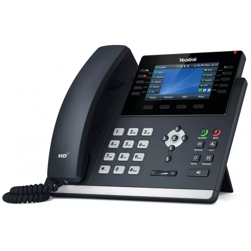 Yealink SIP-T46U telefono IP grigio LCD Wi-Fi