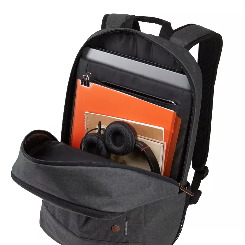 Case Logic Era ERABP-116 Obsidian zaino nero in poliestere