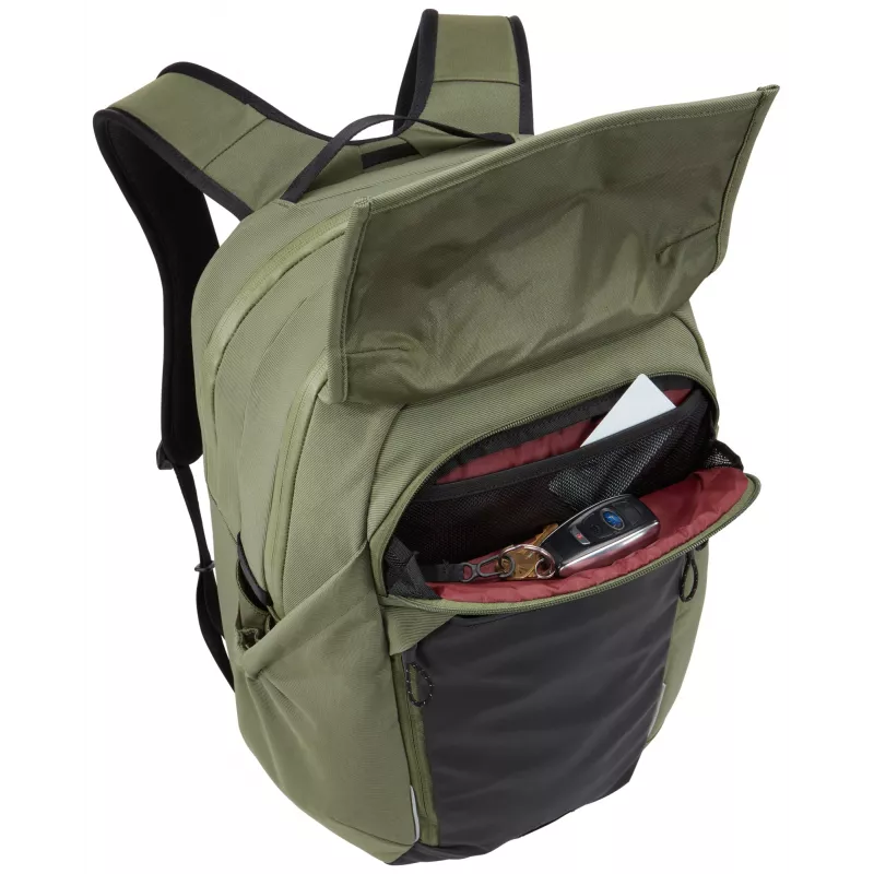 Thule Paramount TPCB127 - verde oliva zaino, zaino casual, oliva, nylon
