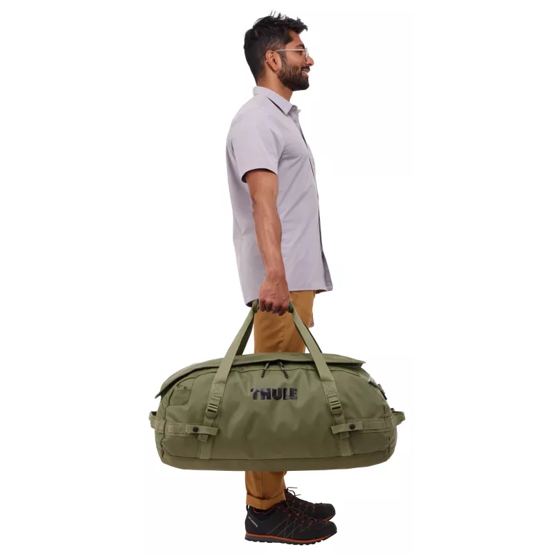 Thule Chasm TDSD303 Olivine borsa da viaggio 70 L poliestere oliva