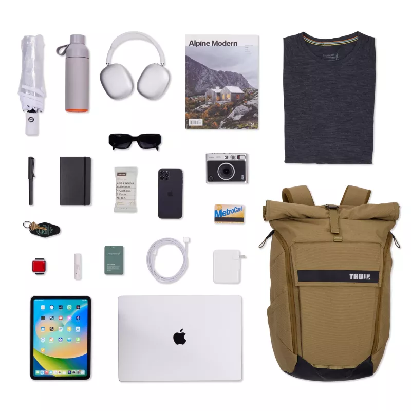 Thule Paramount PARABP3116 Nutria zaino casual khaki nylon, poliestere