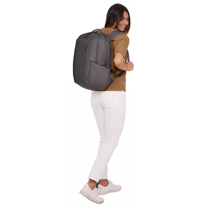 Thule Subterra 2 TSLB417 Vetiver Gray zaino casual grigio poliestere