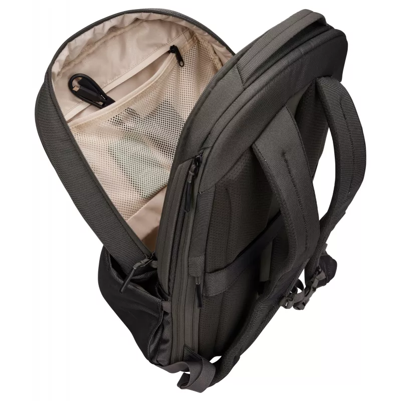 Thule Subterra 2 TSLB417 Vetiver Gray zaino casual grigio poliestere