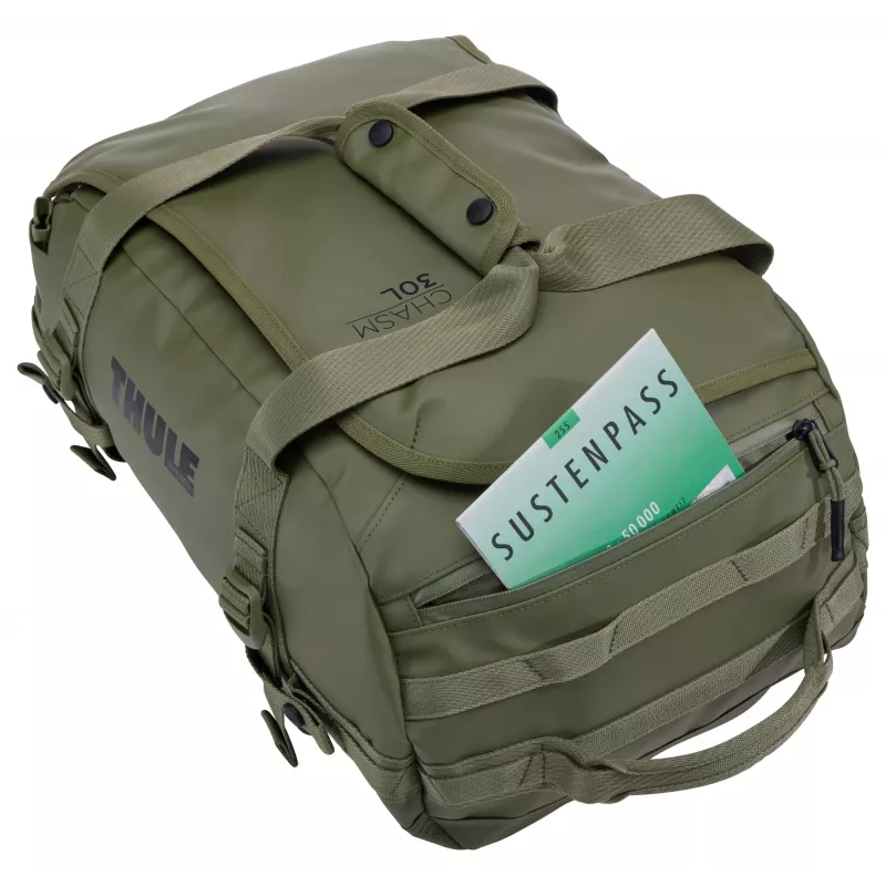 Thule Chasm TDSD301 Olivine sacca da viaggio 30 L poliestere oliva