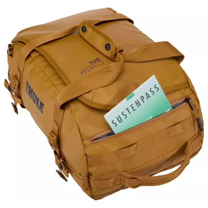 Thule Chasm TDSD301 Golden Brown sacca da viaggio 30 L poliestere marrone, oro