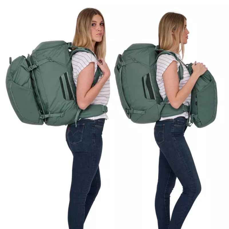 Thule TLPF260 Hazy Green zaino da viaggio poliestere