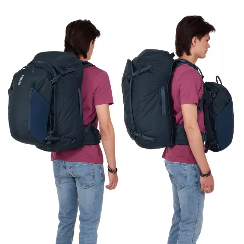 Thule TLPM270 Darkest Blue zaino da viaggio poliestere