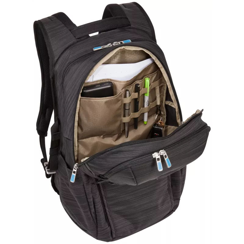 Zaino per notebook Thule Construct 28L — nero, capacità 28 L, scomparto laptop imbottito