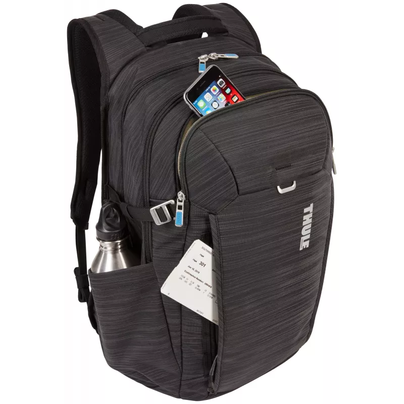 Zaino per notebook Thule Construct 28L — nero, capacità 28 L, scomparto laptop imbottito