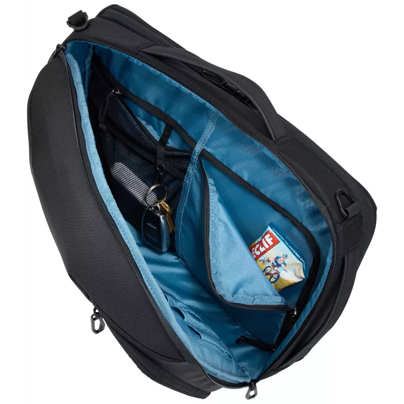 Thule Accent Convertible 17L zaino – nero, volume 17 L, opzioni di trasporto convertibili