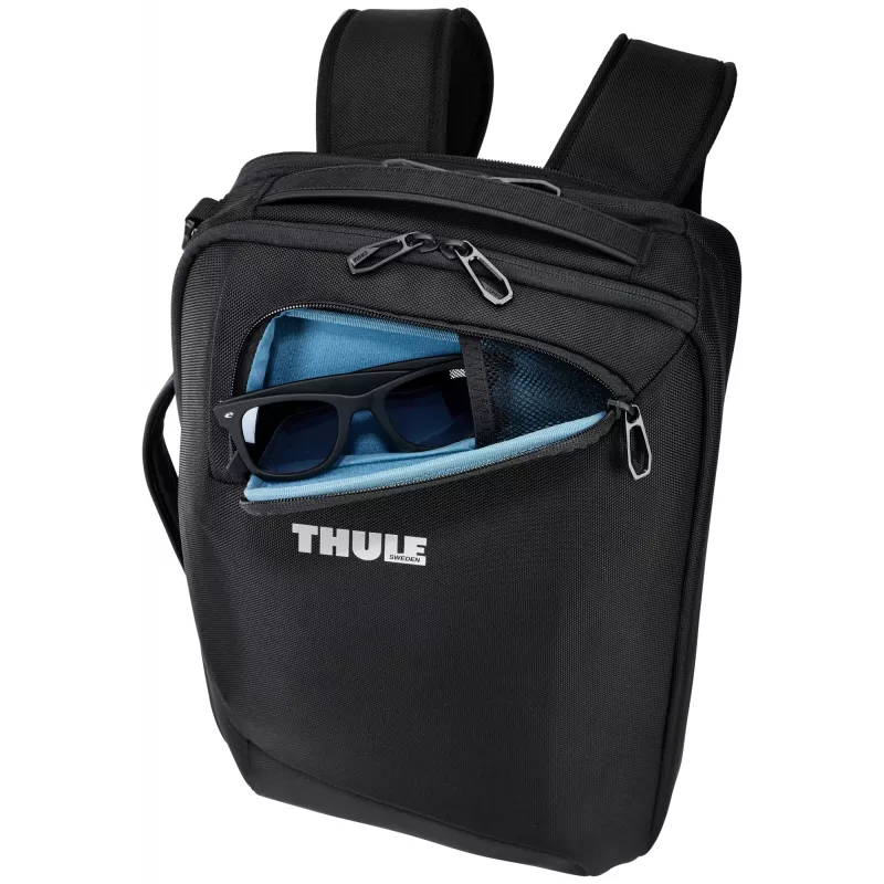 Thule Accent Convertible 17L zaino – nero, volume 17 L, opzioni di trasporto convertibili