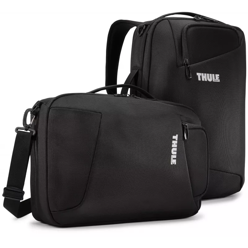 Thule Accent Convertible 17L zaino – nero, volume 17 L, opzioni di trasporto convertibili