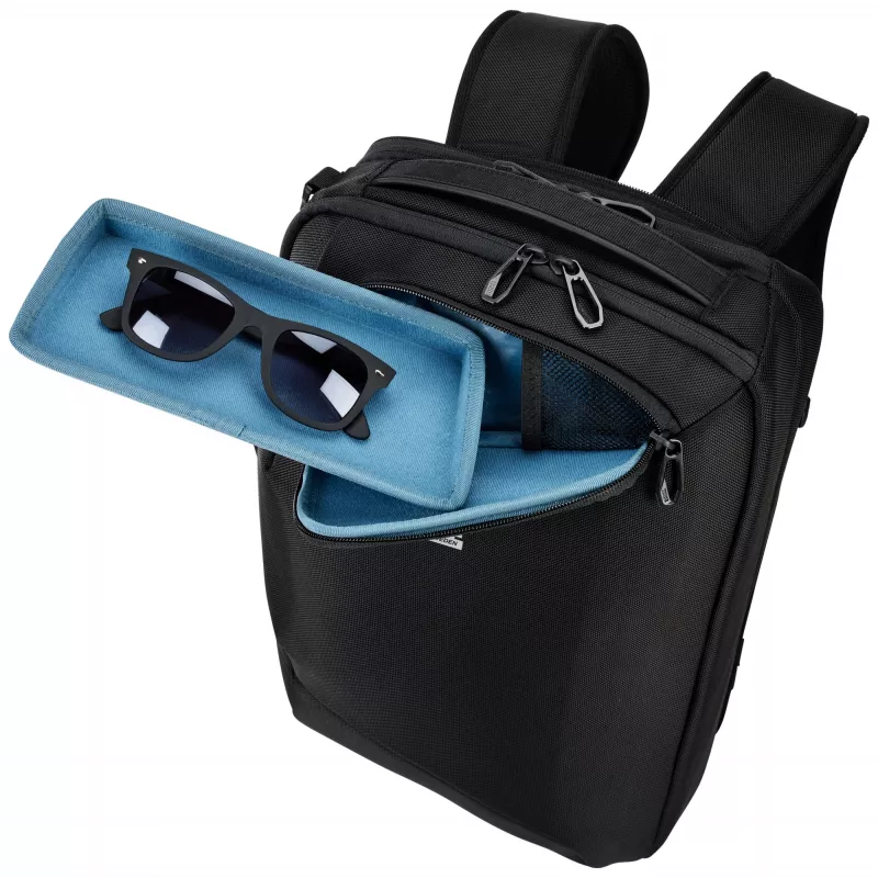 Thule Accent Convertible 17L zaino – nero, volume 17 L, opzioni di trasporto convertibili