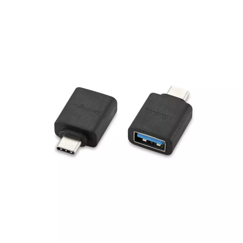 Kensington CA1010 adattatore USB-C a USB-A M/F, USB-C, USB-A, nero