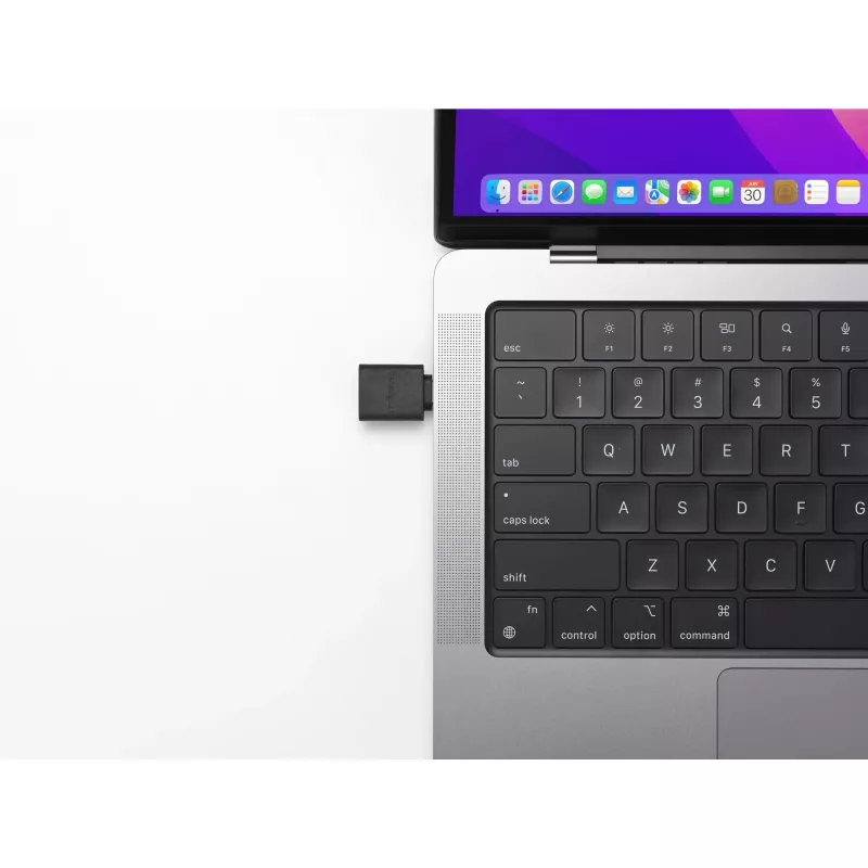 Kensington CA1010 adattatore USB-C a USB-A M/F, USB-C, USB-A, nero
