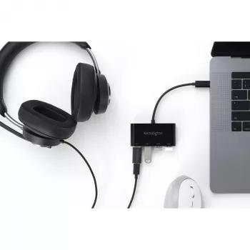Kensington CH1200 hub USB-C 10Gbps 4 porte