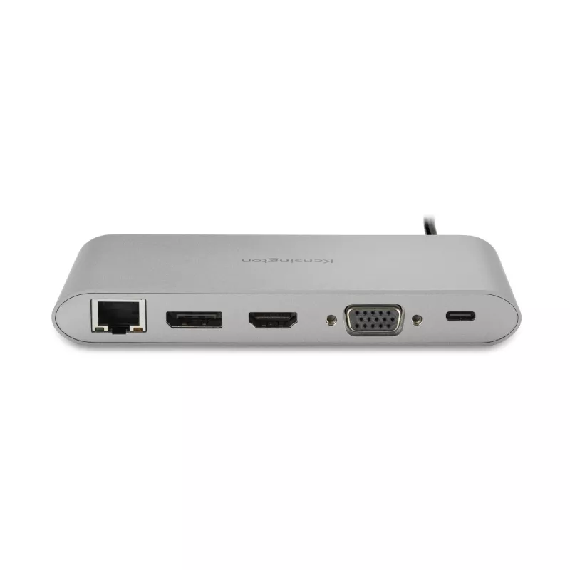 Kensington UH1440P dock mobile USB-C 5Gbps dual video senza driver - 85W Pass-Through Power - DP/HDMI/VGA