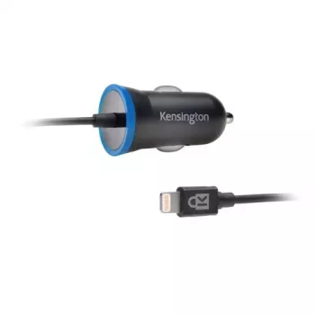 Kensington PowerBolt™ 2.4 caricabatterie da auto - nero, auto, accendisigari, 1 m, nero