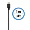Kensington PowerBolt™ 2.4 caricabatterie da auto - nero, auto, accendisigari, 1 m, nero