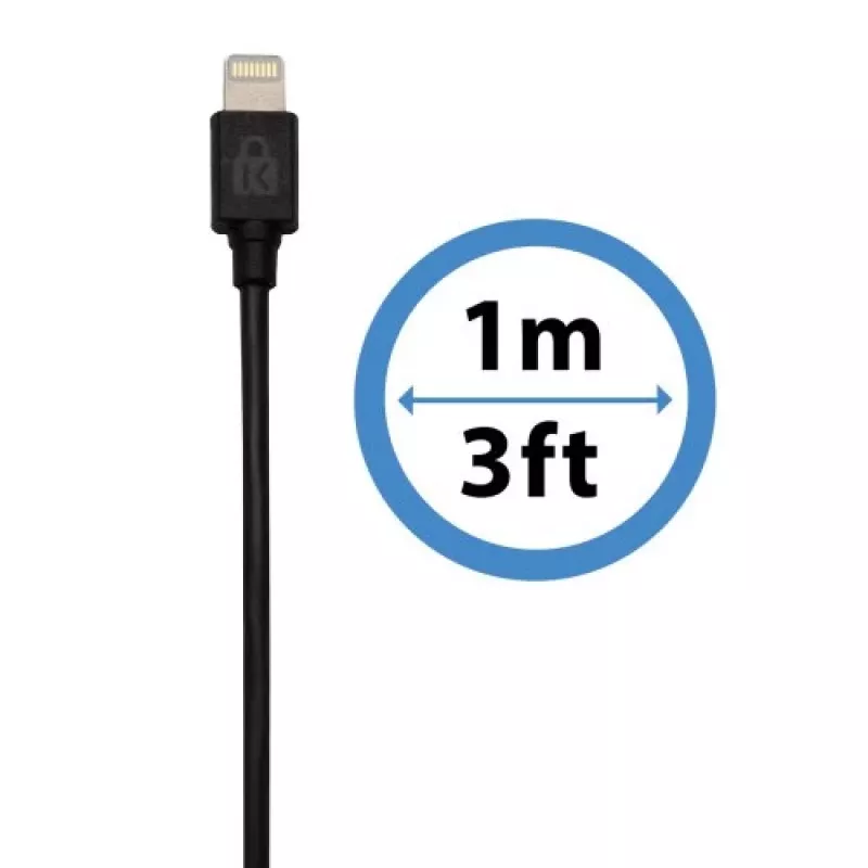 Kensington PowerBolt™ 2.4 caricabatterie da auto - nero, auto, accendisigari, 1 m, nero