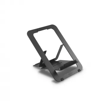 Kensington EQ supporto per laptop in alluminio regolabile, supporto per laptop, nero, alluminio, 25,4 cm (10 pollici), 43,2 cm (17 pollici), 3 kg