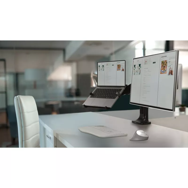 Kensington supporto universale per laptop per bracci monitor, 4,5 kg, nero