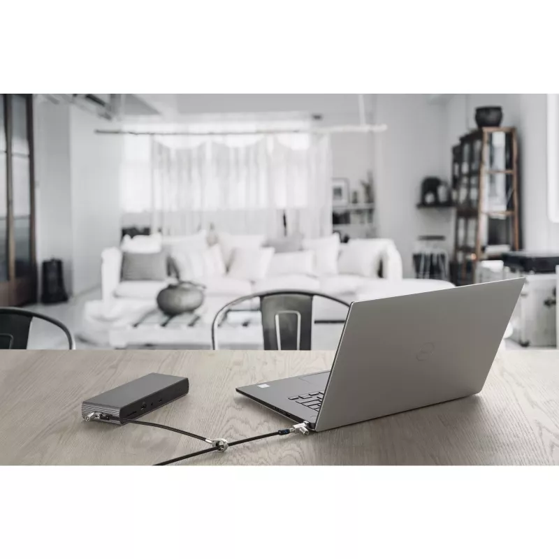 Lucchetto per laptop Kensington slim N17 2.0 Keyed Dual Head per slot a cuneo
