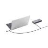 Lucchetto per laptop Kensington slim N17 2.0 Keyed Dual Head per slot a cuneo