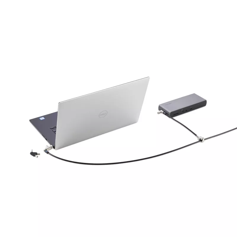 Lucchetto per laptop Kensington slim N17 2.0 Keyed Dual Head per slot a cuneo