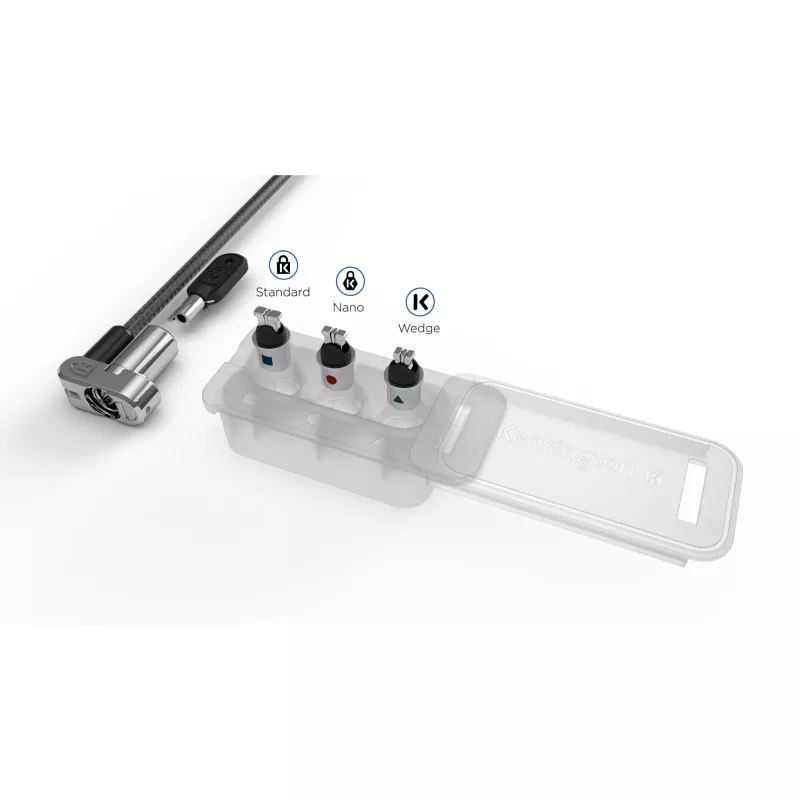 Punte di ricambio per testa di chiusura Kensington per lucchetto universale 3-in-1 per laptop