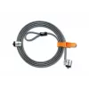 Lucchetto per laptop Kensington MicroSaver® Keyed Twin, 2,2 m, chiave tonda, acciaio