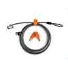 Lucchetto per laptop Kensington MicroSaver® Keyed Twin, 2,2 m, chiave tonda, acciaio