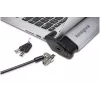Stazione di bloccaggio per laptop Kensington 2.0 con lucchetto MicroSaver 2.0