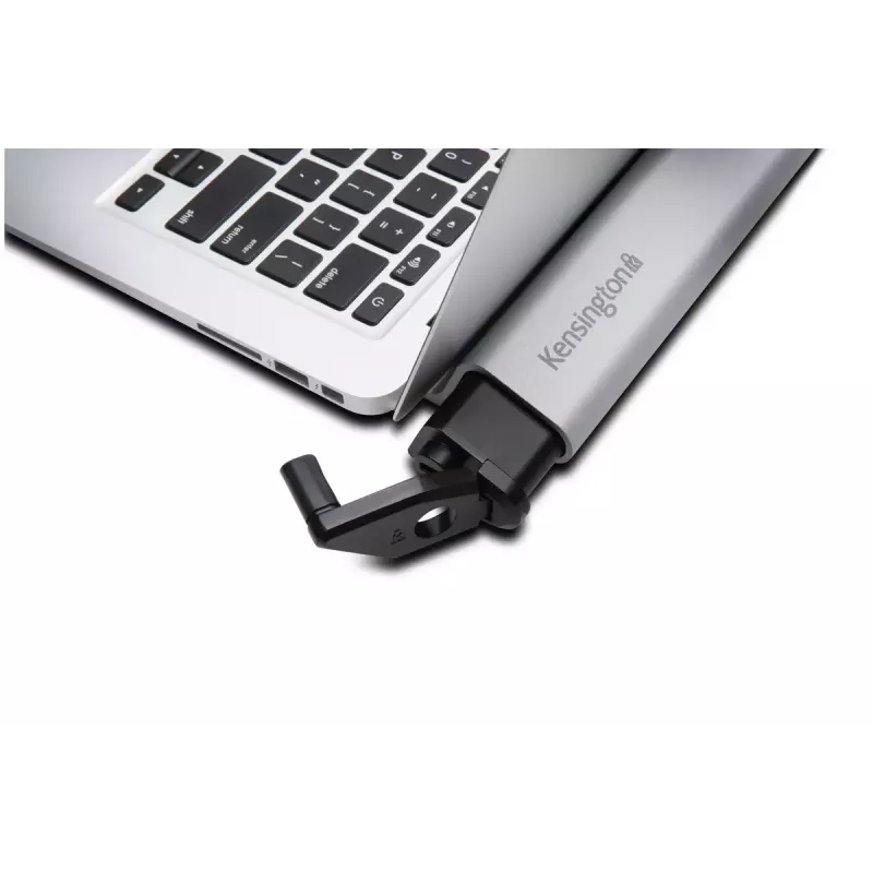 Stazione di bloccaggio per laptop Kensington 2.0 con lucchetto MicroSaver 2.0