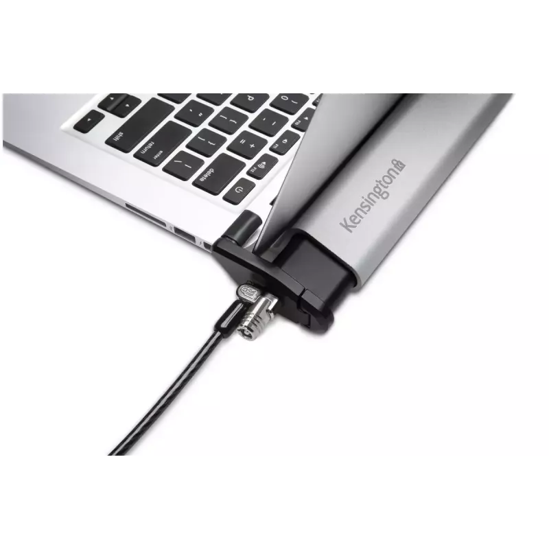 Stazione di bloccaggio per laptop Kensington 2.0 con lucchetto MicroSaver 2.0