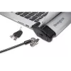 Stazione di bloccaggio per laptop Kensington 2.0 con lucchetto MicroSaver 2.0