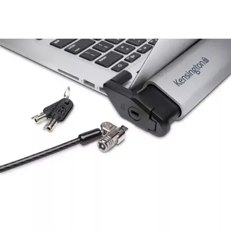 Stazione di bloccaggio per laptop Kensington 2.0 con lucchetto MicroSaver 2.0